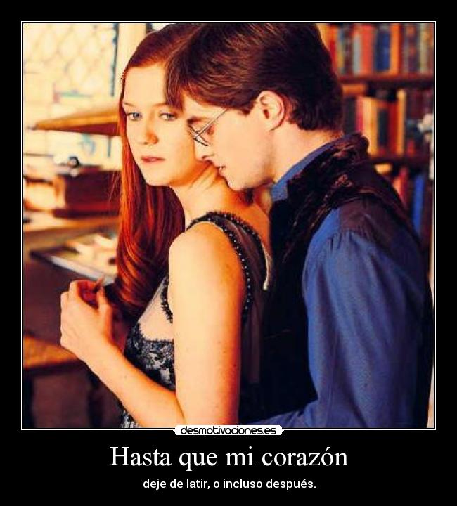 Hasta que mi corazón - deje de latir, o incluso después.