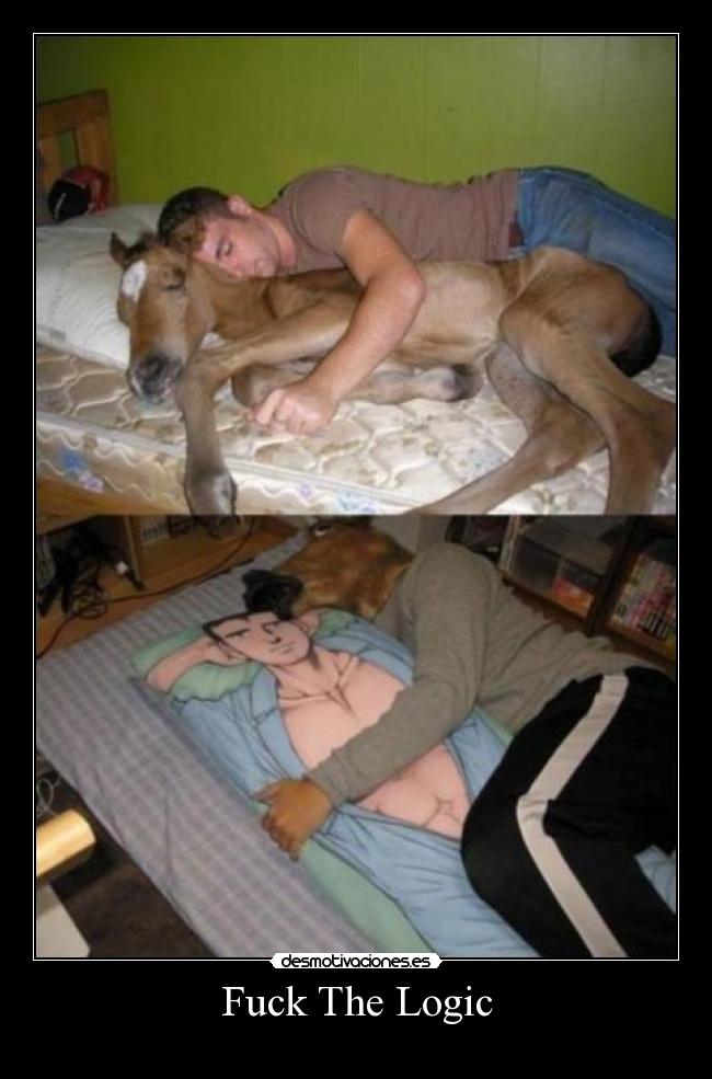 carteles fuck the logic desmotivaciones