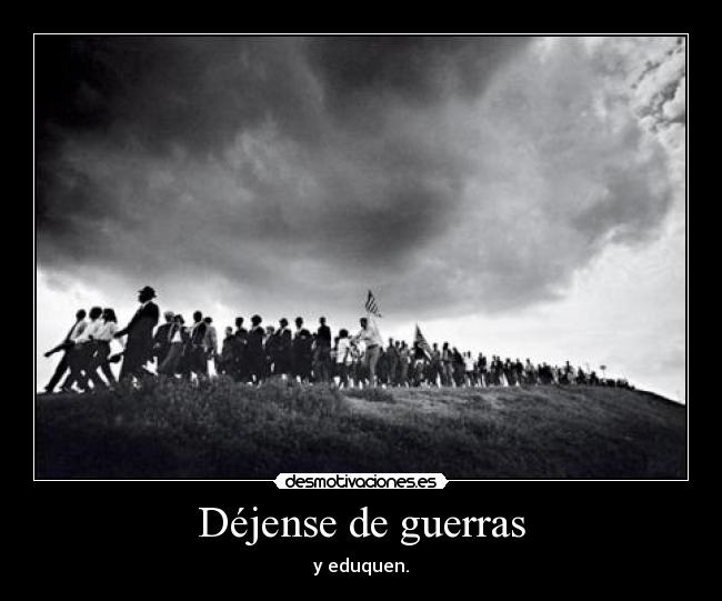 Déjense de guerras - 