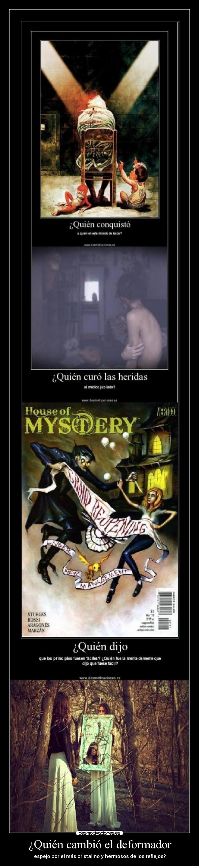 ¿Quién cambió el deformador -