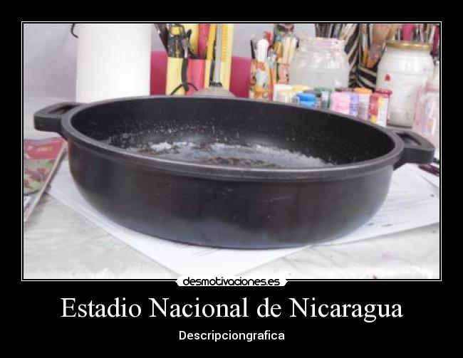 Estadio Nacional de Nicaragua - Descripciongrafica