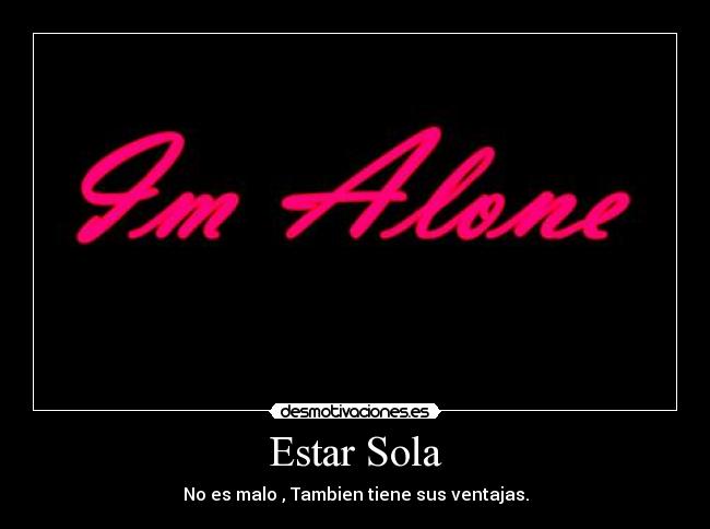 Estar Sola - 