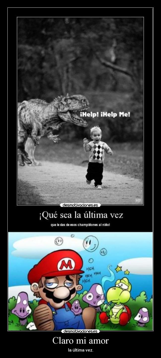 Claro mi amor - la última vez.