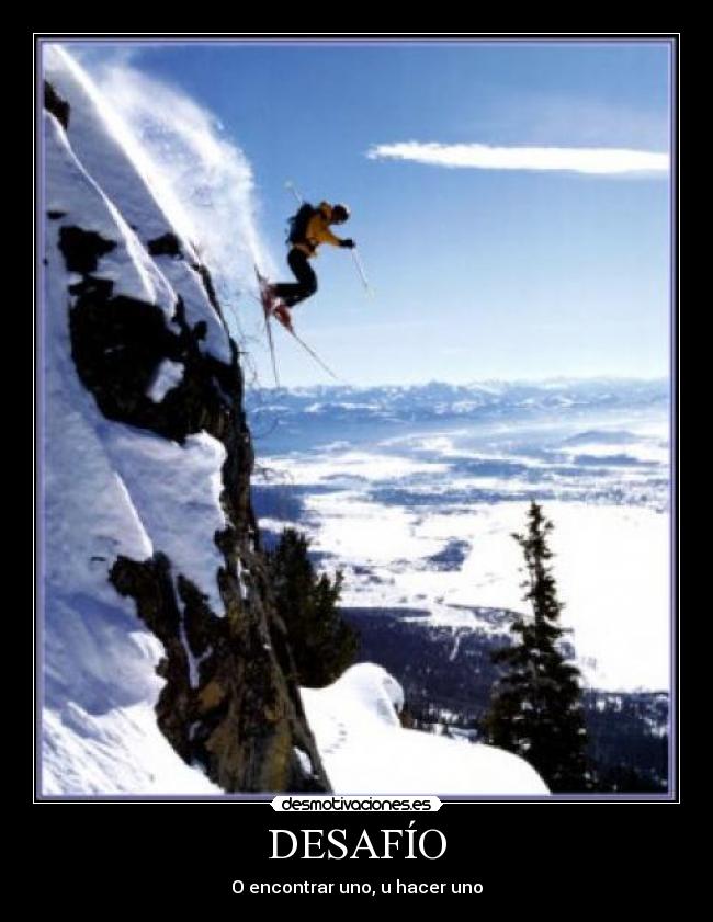 carteles desafio desmotivaciones