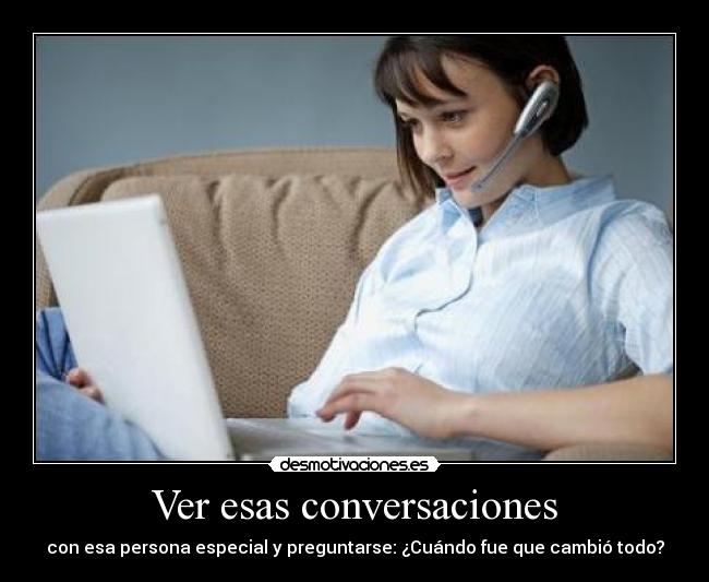 Ver esas conversaciones - 