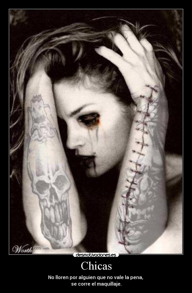 carteles chicas desmotivaciones