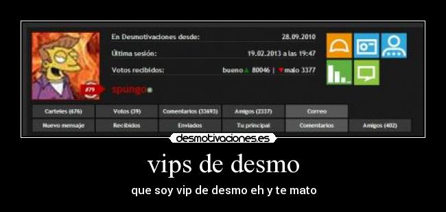 vips de desmo - que soy vip de desmo eh y te mato