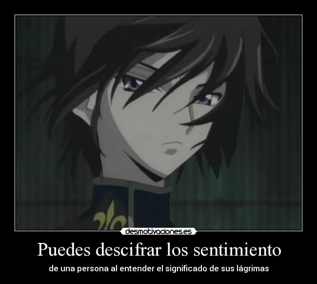 Puedes descifrar los sentimiento - 