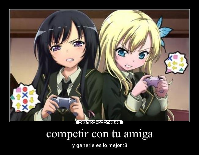 competir con tu amiga - 