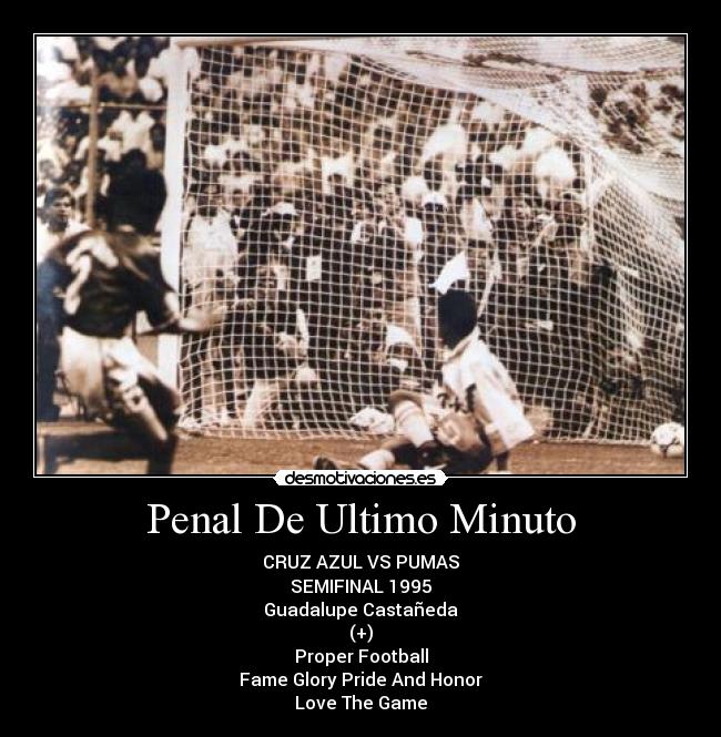 Penal De Ultimo Minuto -