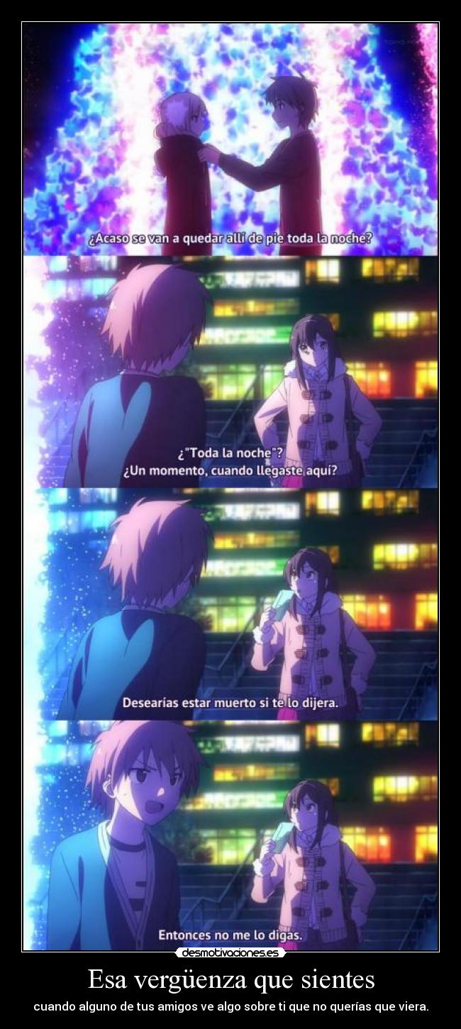 Esa vergüenza que sientes - 