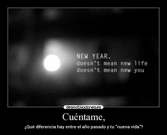 Cuéntame, -