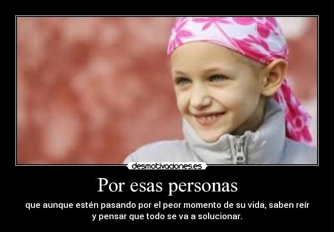 Por esas personas - 