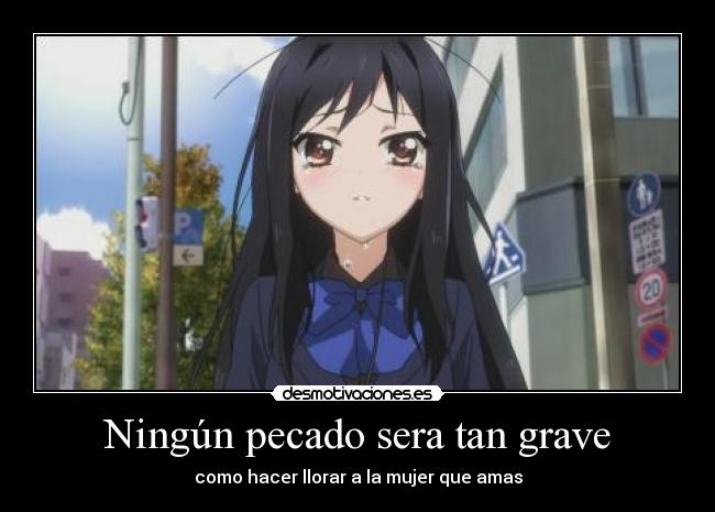 Ningún pecado sera tan grave -