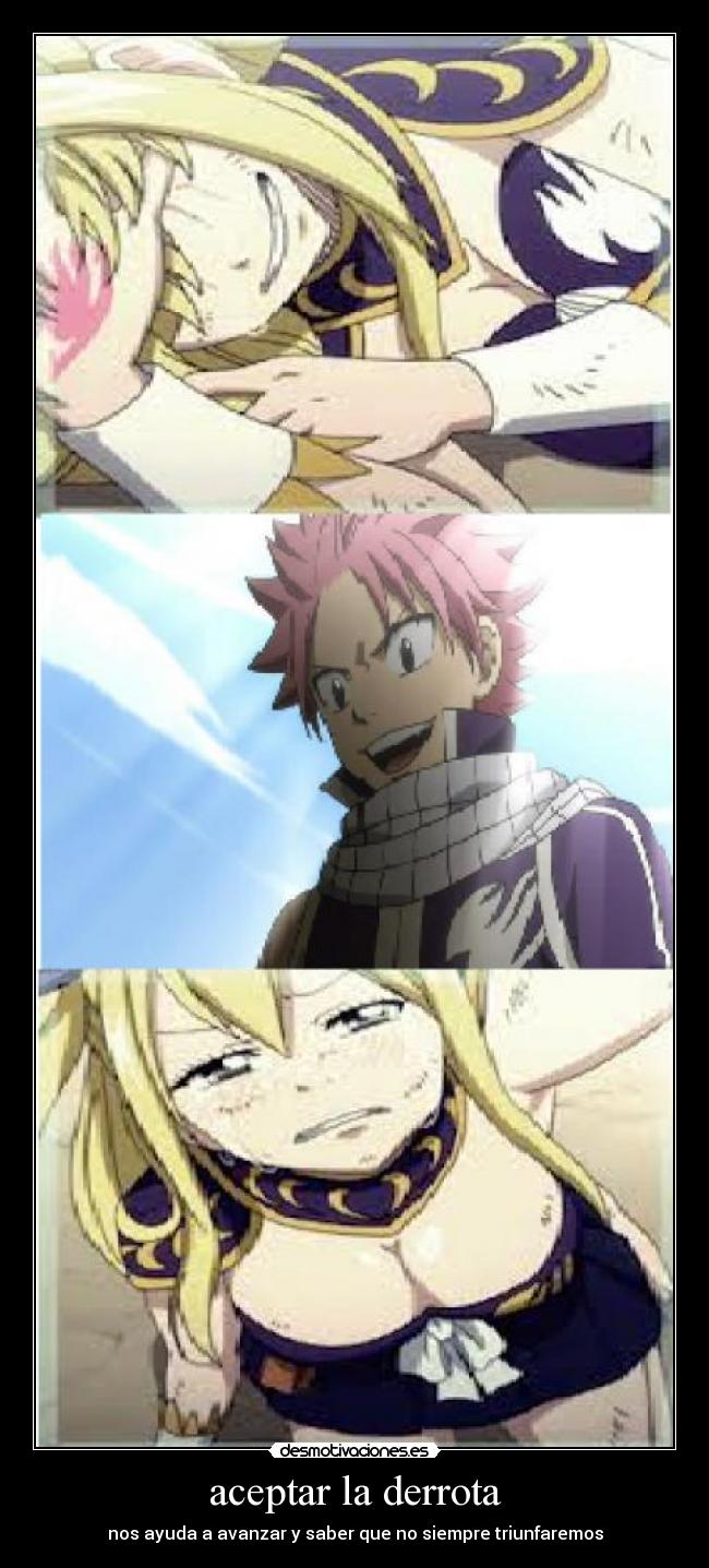 aceptar la derrota - nos ayuda a avanzar y saber que no siempre triunfaremos