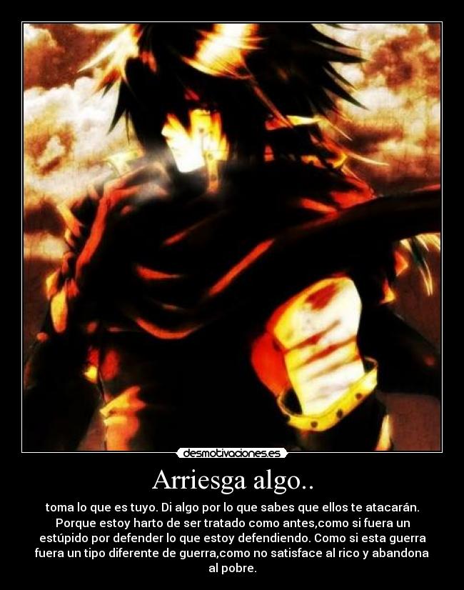 carteles anime desmotivaciones