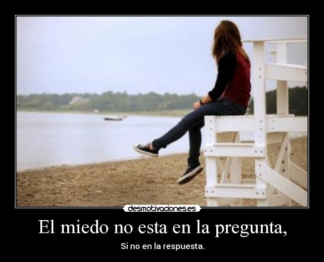 carteles miedo desmotivaciones