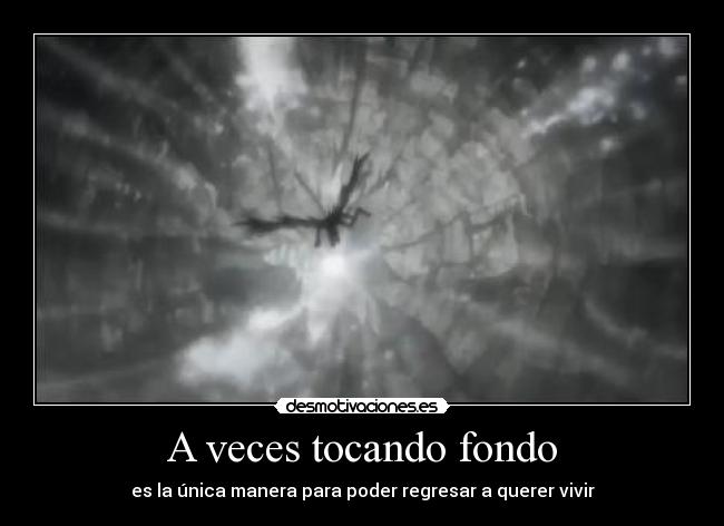 A veces tocando fondo - 