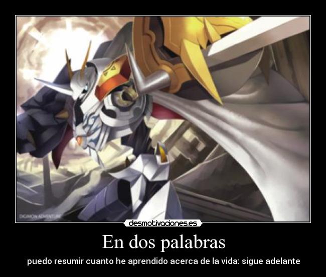 carteles digimon royal knights caballeros reales omnimon omegamon desmotivaciones
