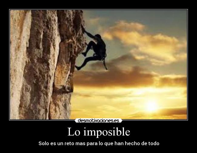Lo imposible - 
