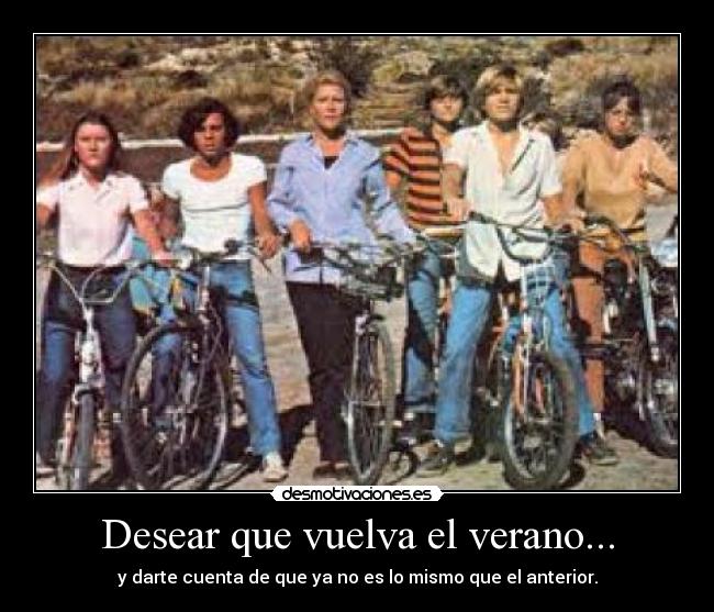 carteles verano verano desmotivaciones