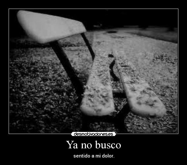 Ya no busco - 