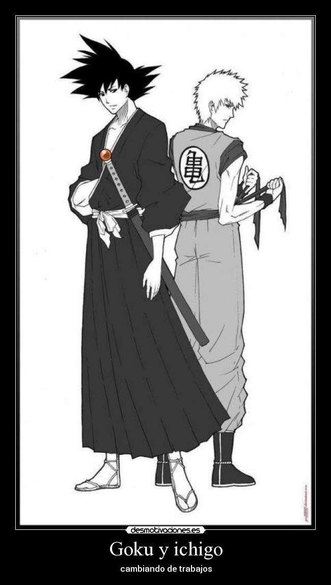 Goku y ichigo - 