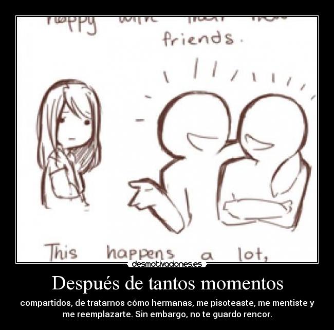 Después de tantos momentos - 