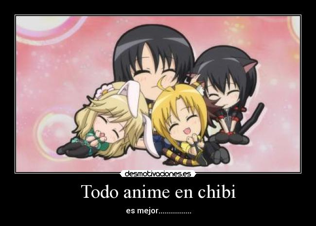 Todo anime en chibi - 