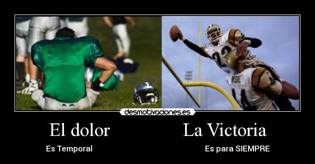 carteles dolor deportes desmotivaciones