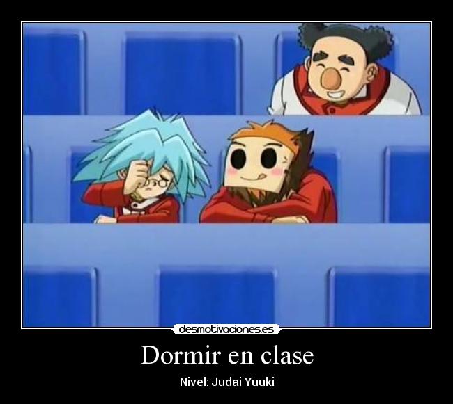 carteles dormir dormir clase desmotivaciones