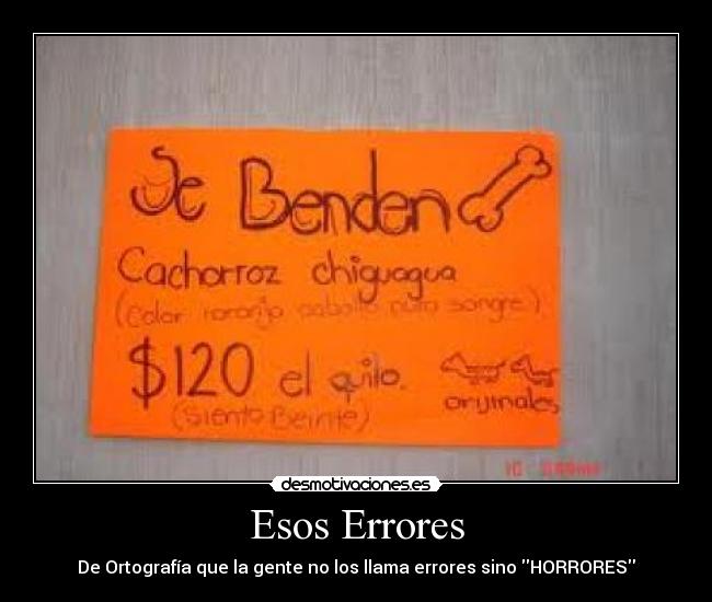 Esos Errores -