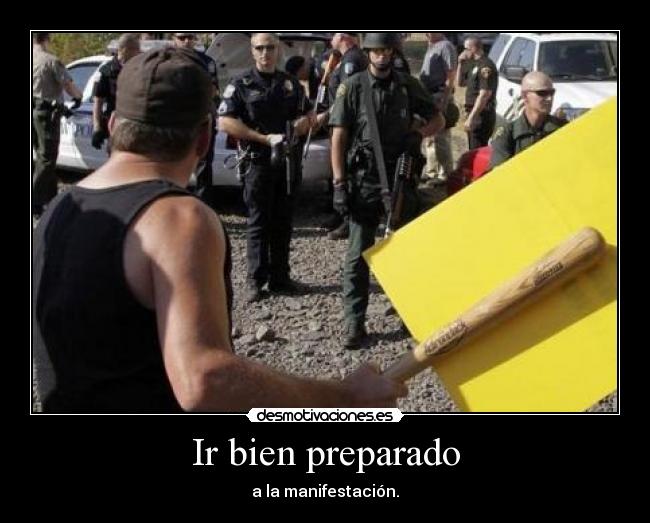 Ir bien preparado - 