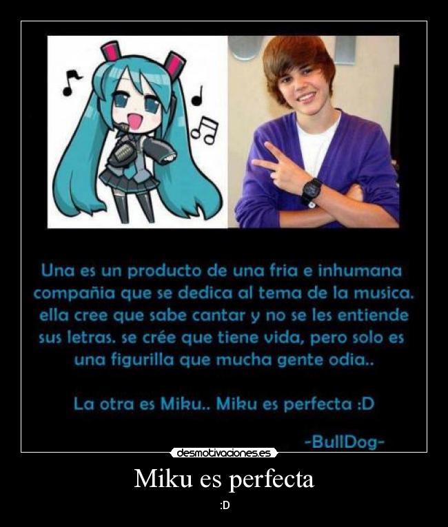 Miku es perfecta - 
