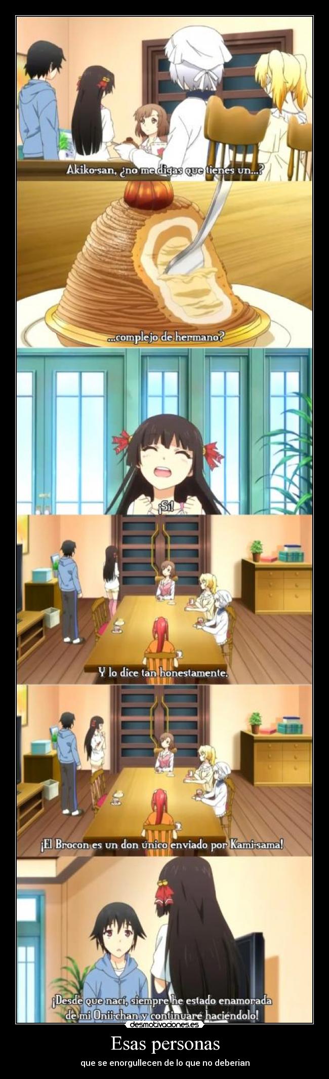 carteles anime shinigamisempai onii chan dakedo sae areba kankeinai enorgullecerse algo que desmotivaciones