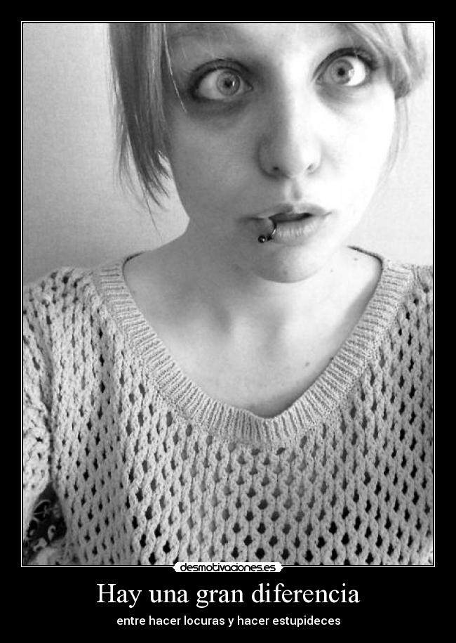 Hay una gran diferencia - 