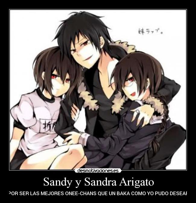 Sandy y Sandra Arigato -