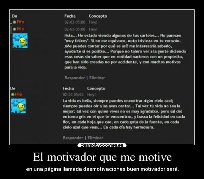 El motivador que me motive - 