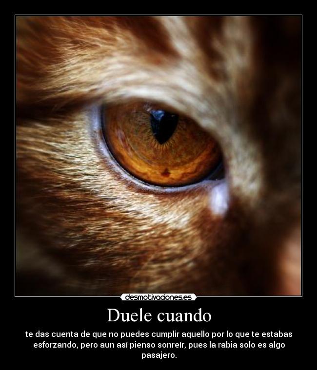 Duele cuando -