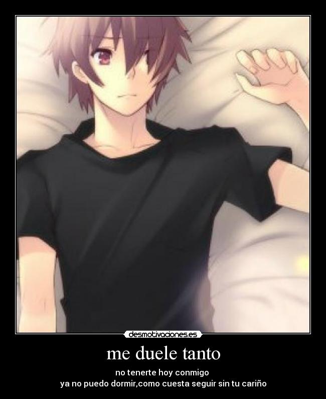me duele tanto -