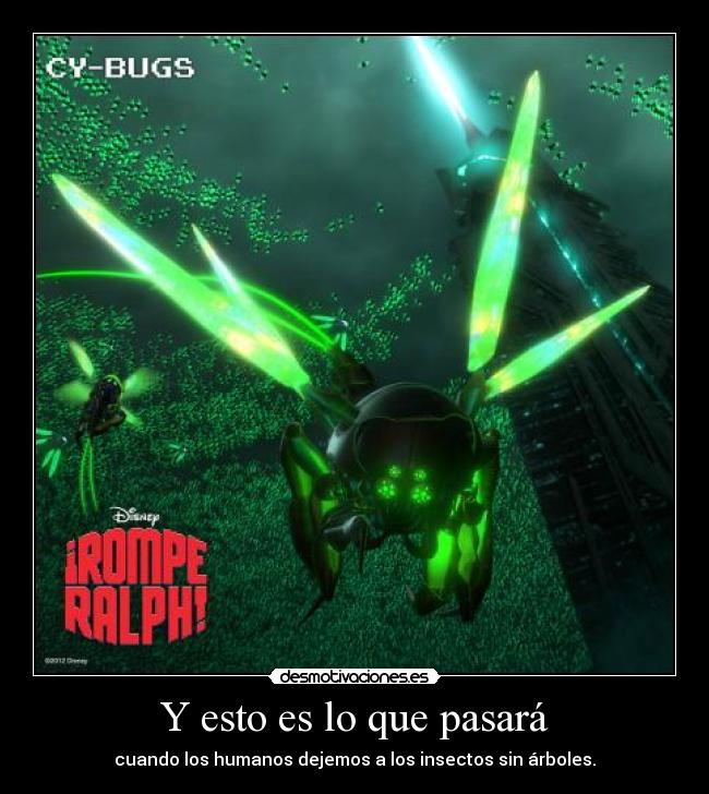 Y esto es lo que pasará - 