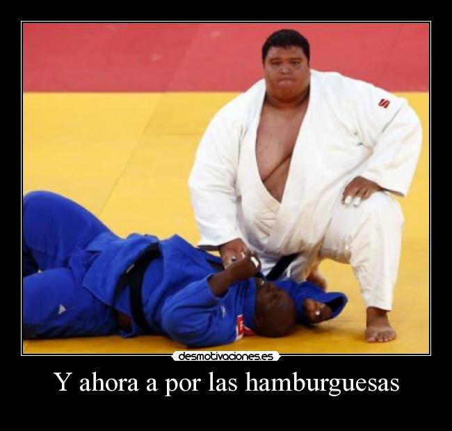 Y ahora a por las hamburguesas -