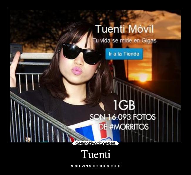 Tuenti - y su versión más cani