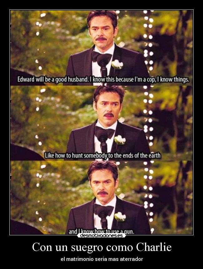 Con un suegro como Charlie -