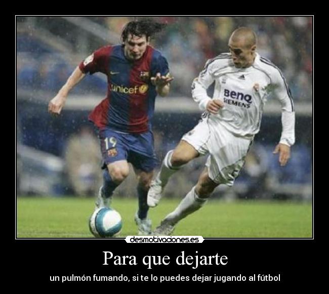 carteles futbol pasion messi canavaro desmotivaciones