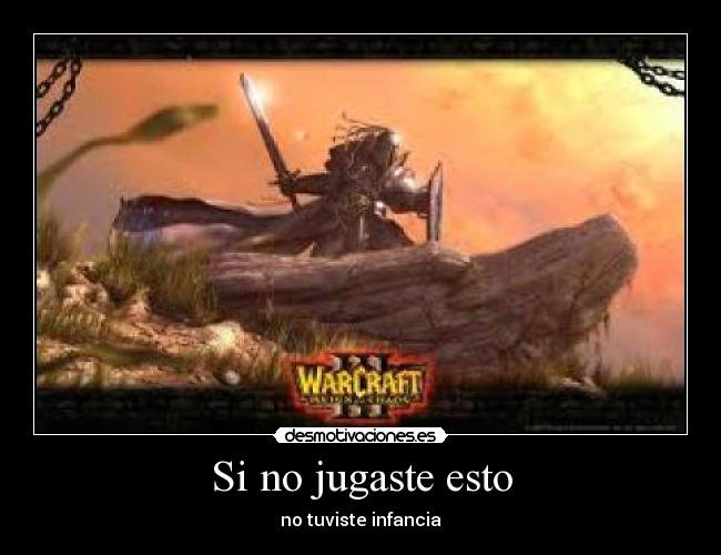 Si no jugaste esto -