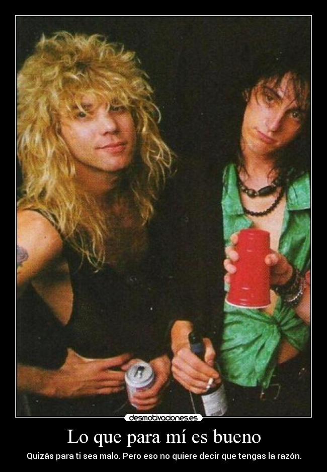 Lo que para mí es bueno - 