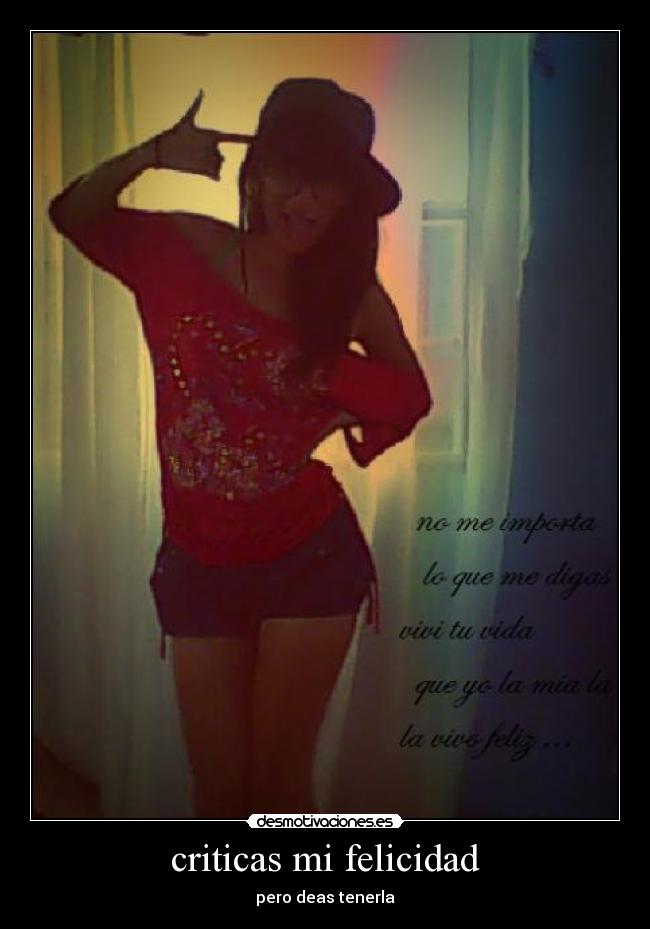 criticas mi felicidad - 