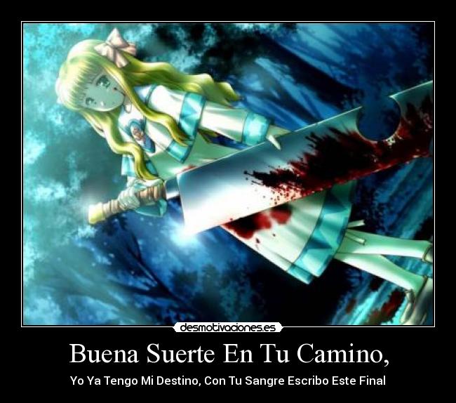 carteles anime goreeeeeeeeeeeeeeeeee desmotivaciones