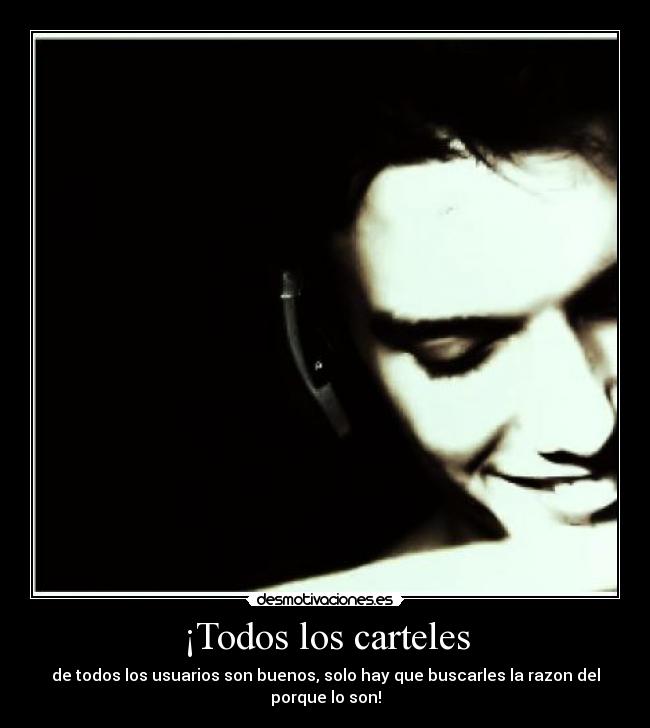 ¡Todos los carteles -